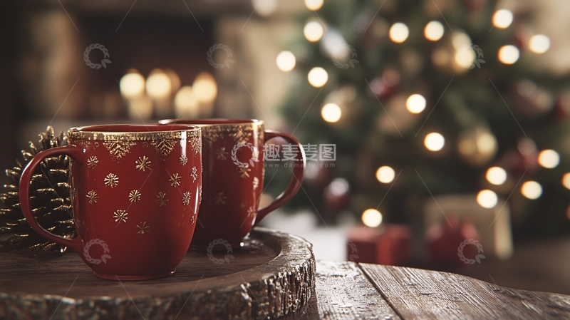 咖啡圣诞节氛围5