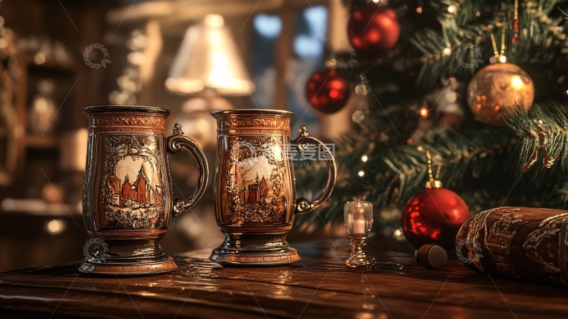 高清大图下载【趣麦麦图】俄罗斯酒杯