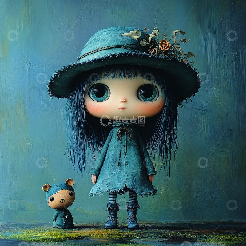 高清大图下载【趣麦麦图】大头娃娃唯美图片1