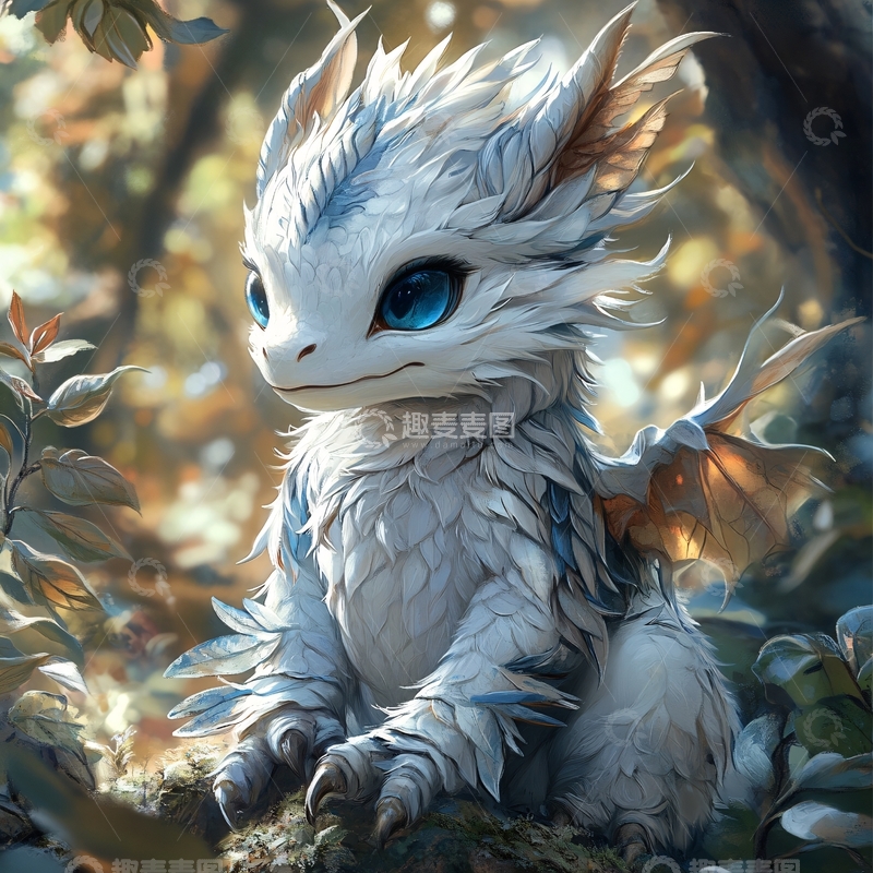 高清大图下载【趣麦麦图】龙宝宝森林梦境2