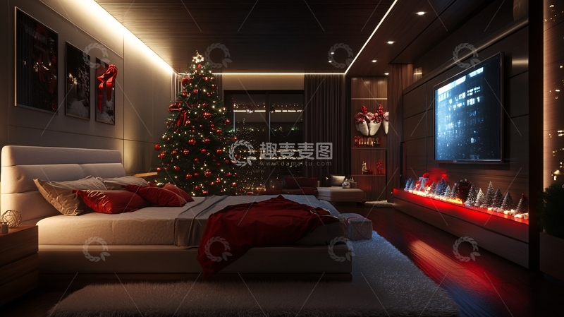 高清大图下载【趣麦麦图】温馨家园圣诞10