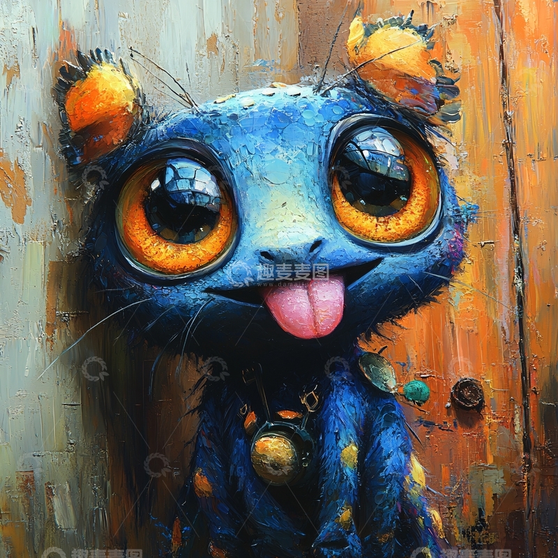 高清大图下载【趣麦麦图】原创手绘龙娃娃