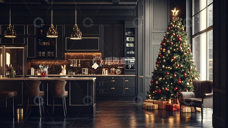 高清大图下载【趣麦麦图】台面圣诞树2