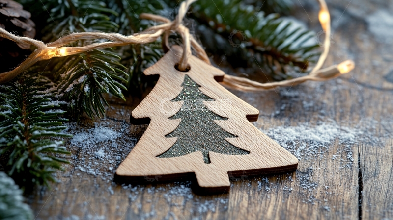 高清大图下载【趣麦麦图】圣诞树工艺品1