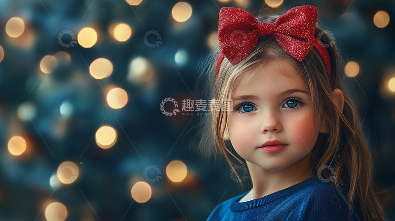 高清大图下载【趣麦麦图】怡然自得的小女孩壁纸4