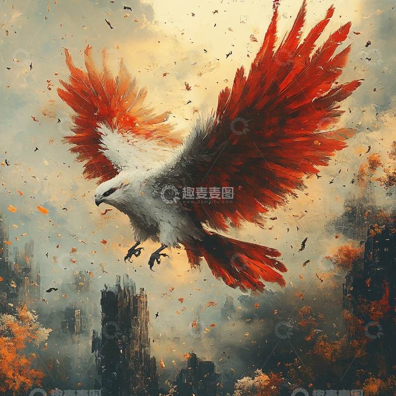 高清大图下载【趣麦麦图】油画大展鸿图