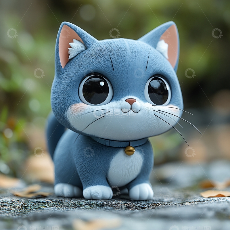 高清大图下载【趣麦麦图】卡通猫咪49