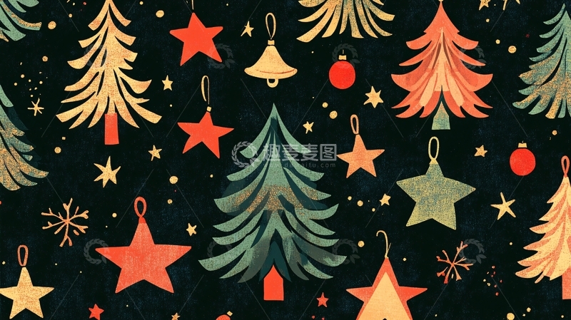 高清大图下载【趣麦麦图】圣诞节壁纸