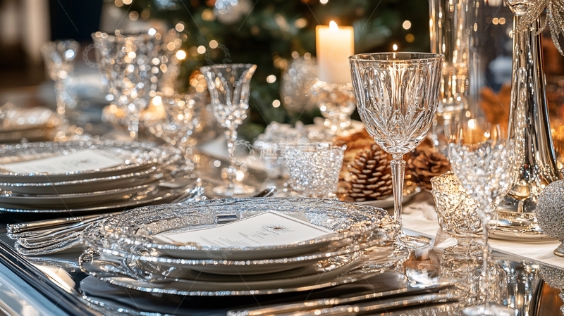 高清大图下载【趣麦麦图】圣诞节餐桌1