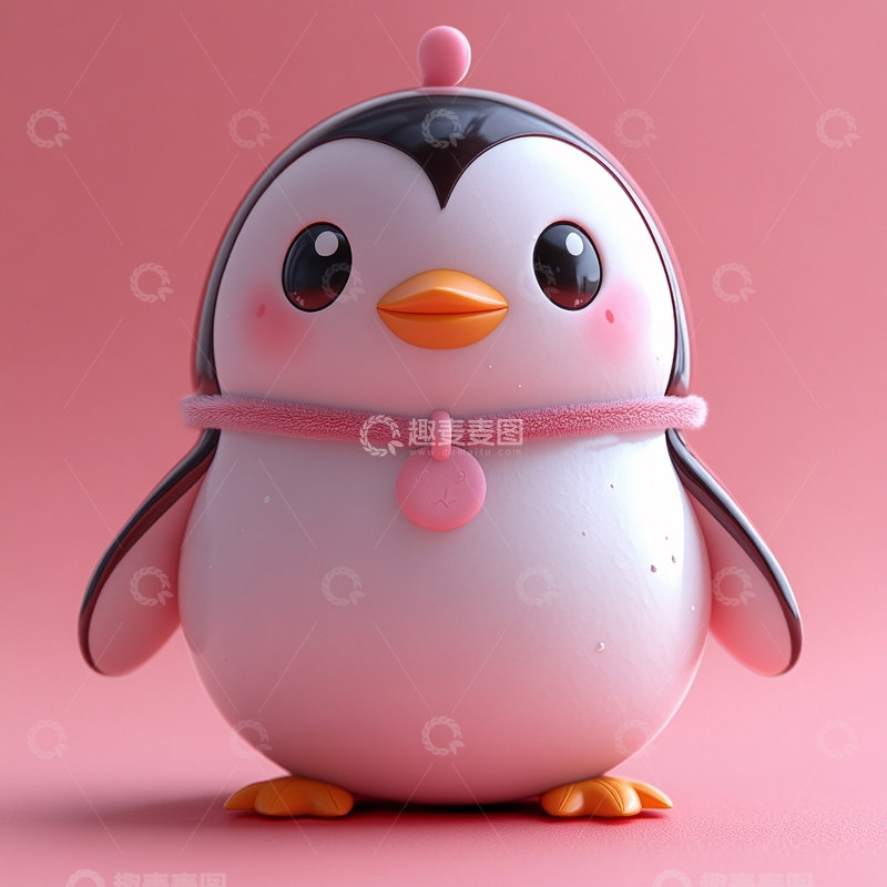 高清大图下载【趣麦麦图】原创企鹅设计10