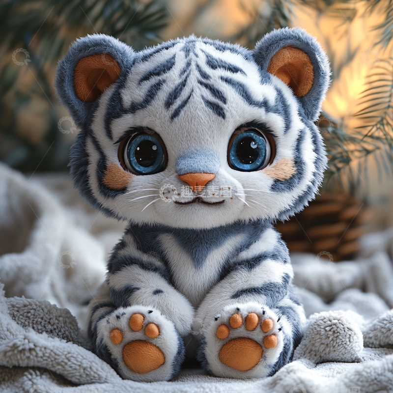 高清大图下载【趣麦麦图】版虎宝宝1