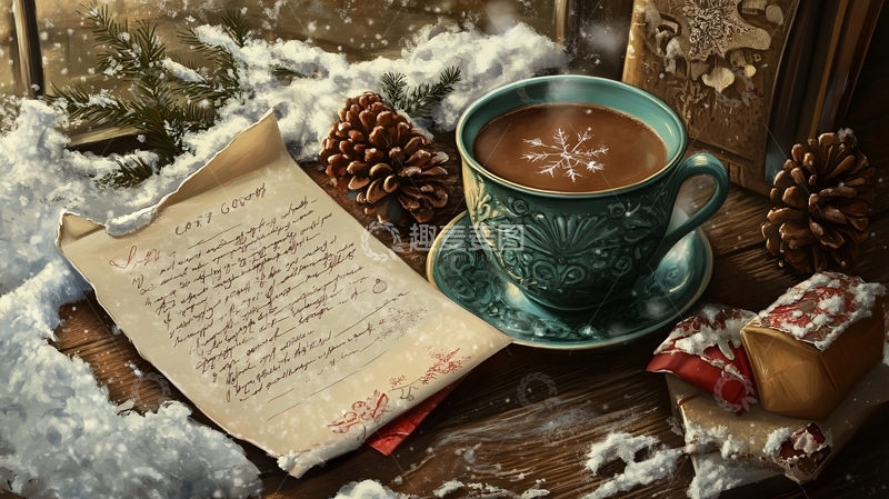 高清大图下载【趣麦麦图】圣诞节文学2