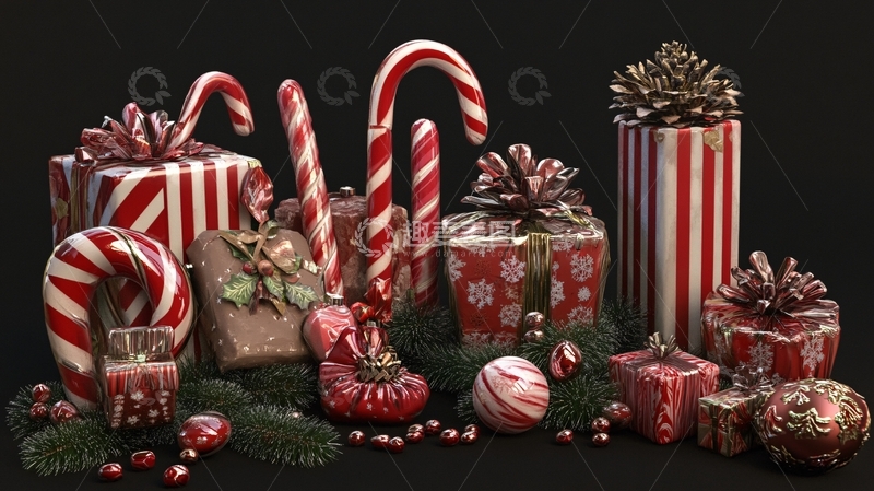 高清大图下载【趣麦麦图】圣诞节素材2