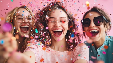 青春活力七彩炫彩绚丽1