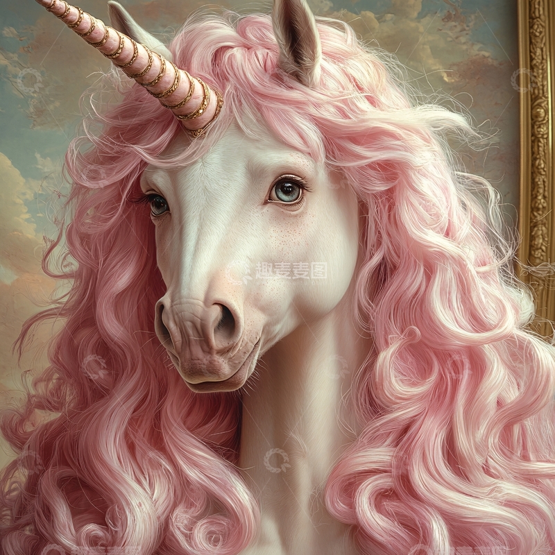 高清大图下载【趣麦麦图】唯美独角兽7