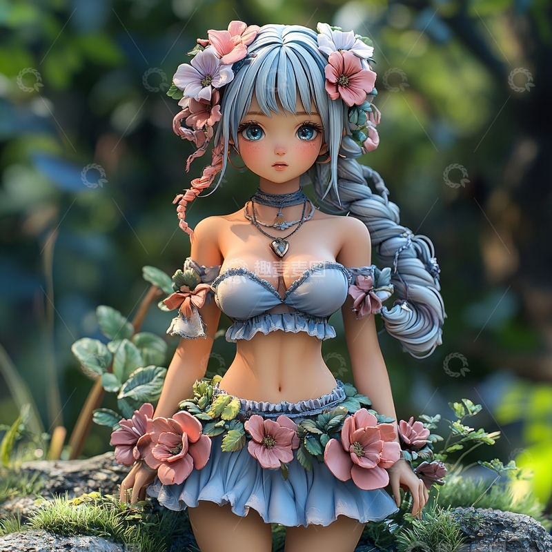 高清大图下载【趣麦麦图】盲盒玩偶动画模型