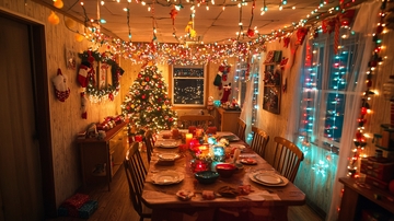 圣诞节聚餐平安夜晚餐2