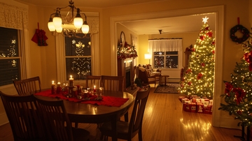 圣诞节聚餐平安夜晚餐1