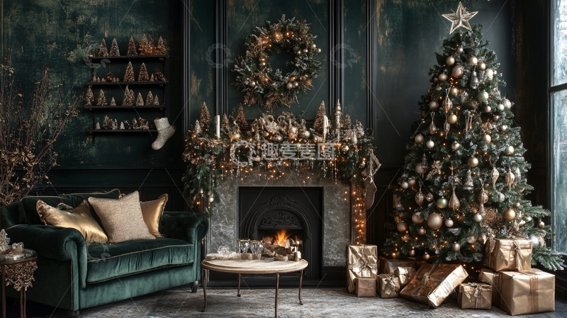 高清大图下载【趣麦麦图】欧式圣诞风格17