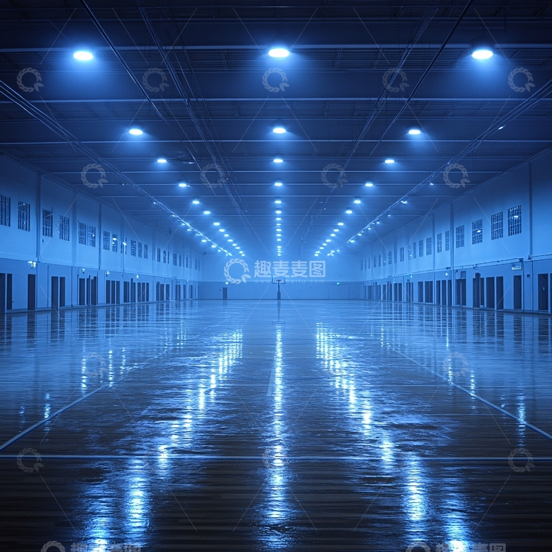 高清大图下载【趣麦麦图】舞蹈室灯光1