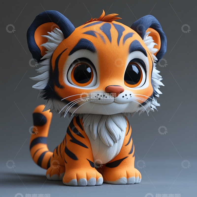 原创萌虎形象