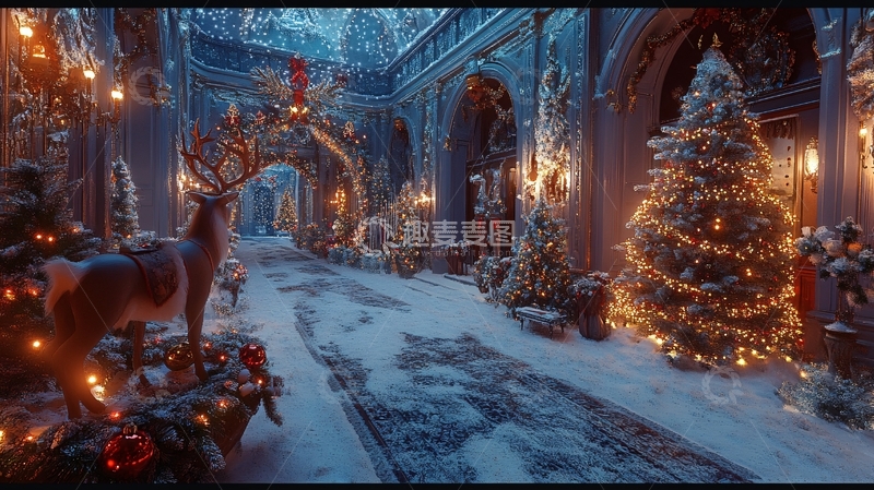 高清大图下载【趣麦麦图】欧式圣诞风格18