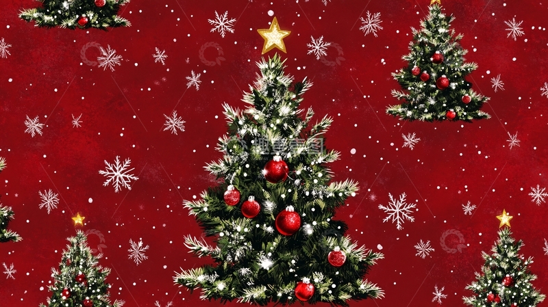 高清大图下载【趣麦麦图】圣诞节壁纸2