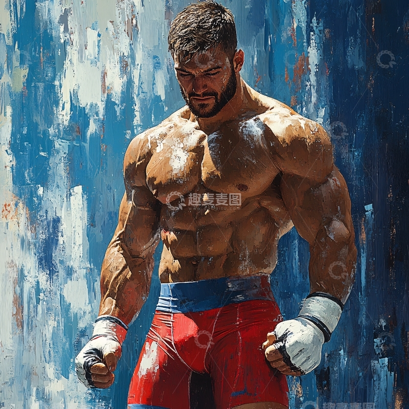 高清大图下载【趣麦麦图】健美运动员高清图