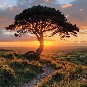 唯美阳光小树20