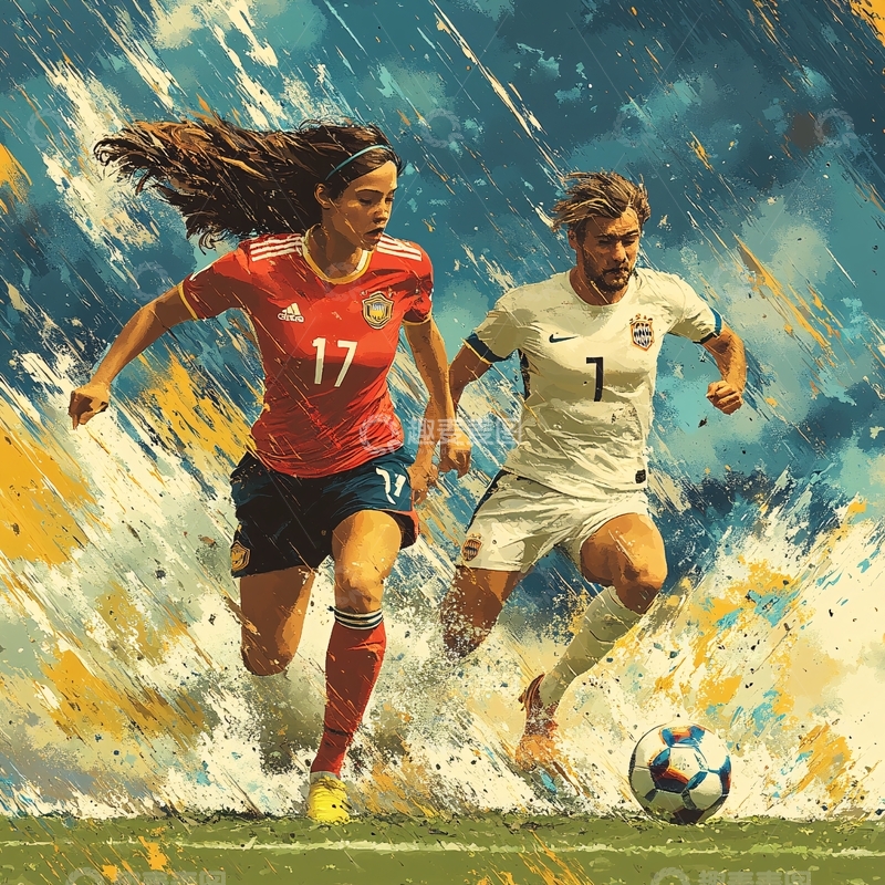 高清大图下载【趣麦麦图】女足世界杯