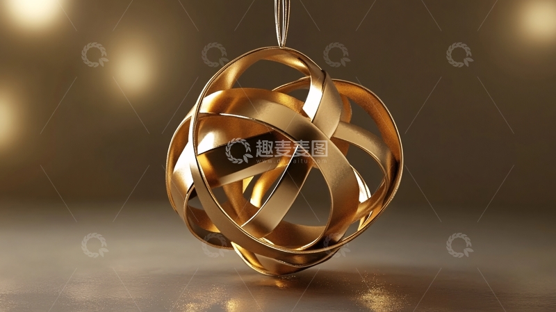 高清大图下载【趣麦麦图】立体金属质感球体4