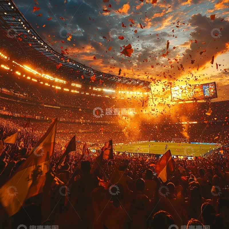 热烈欢呼足球场1