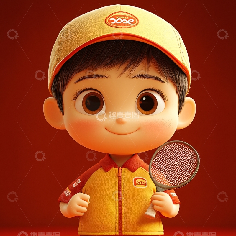 高清大图下载【趣麦麦图】吉祥物头像