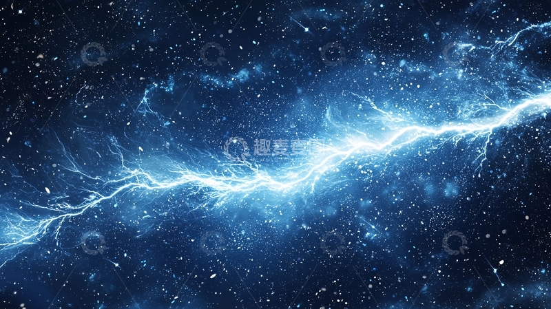 高清大图下载【趣麦麦图】闪电底纹2