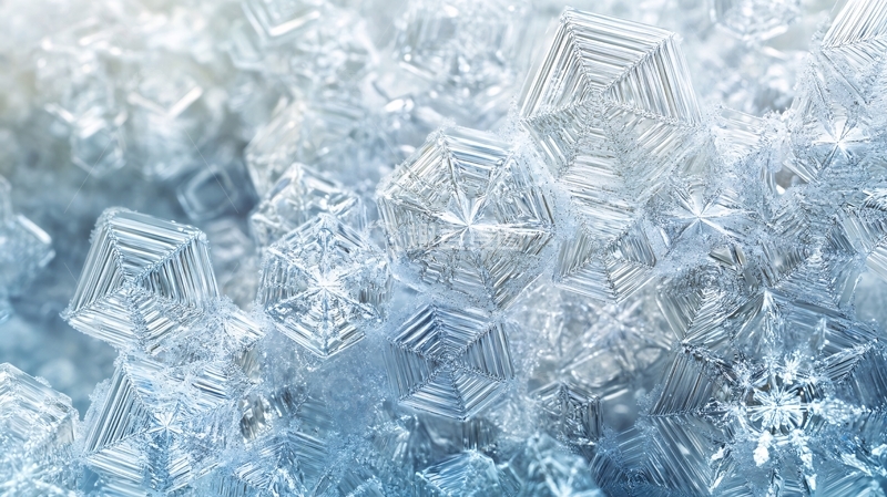 高清大图下载【趣麦麦图】冰棱窗花