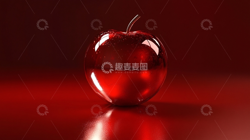 高清大图下载【趣麦麦图】圣诞红球装饰