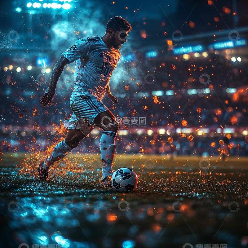 高清大图下载【趣麦麦图】足球比赛体育竞技1