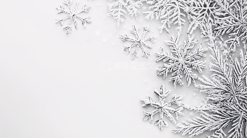 高清大图下载【趣麦麦图】雪花效果图10