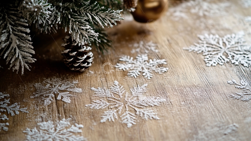 高清大图下载【趣麦麦图】果木雪花