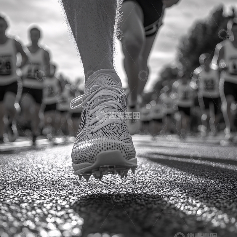 高清大图下载【趣麦麦图】体育奔跑赛跑运动会