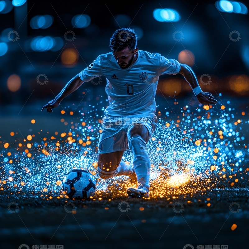 高清大图下载【趣麦麦图】足球比赛体育竞技