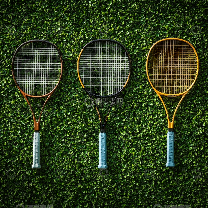 高清大图下载【趣麦麦图】网球网球拍1