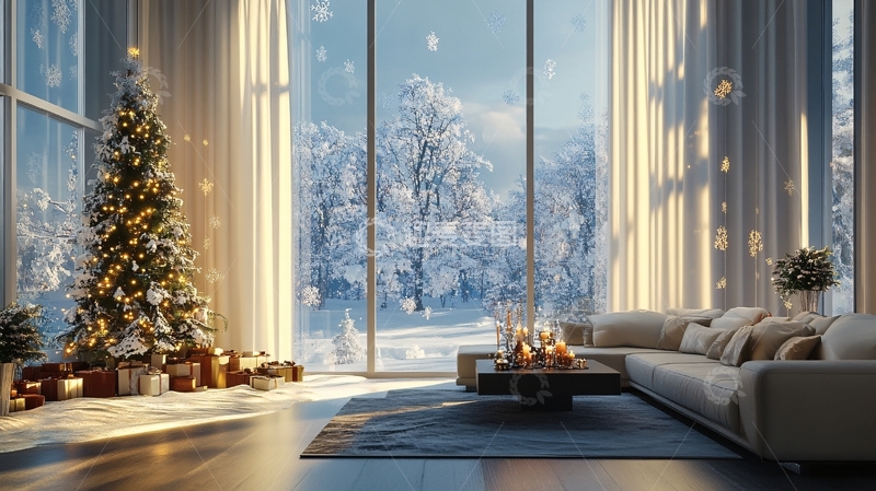 高清大图下载【趣麦麦图】室内雪景