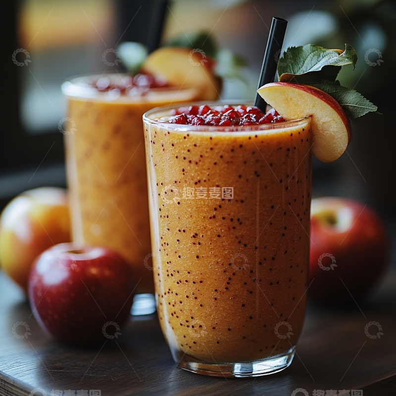 高清大图下载【趣麦麦图】热销果饮