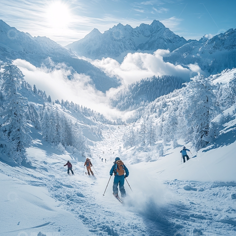 西岭雪山滑雪场