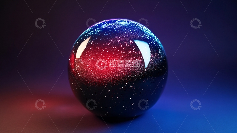 高清大图下载【趣麦麦图】灯光艺术星球灯