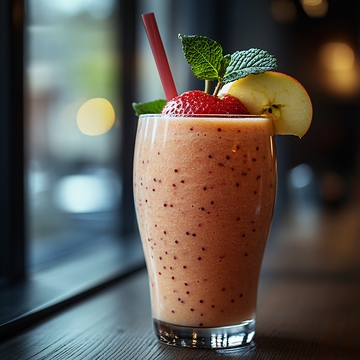 高档水果奶昔2