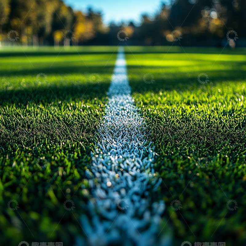 高清大图下载【趣麦麦图】绿茵场特写2