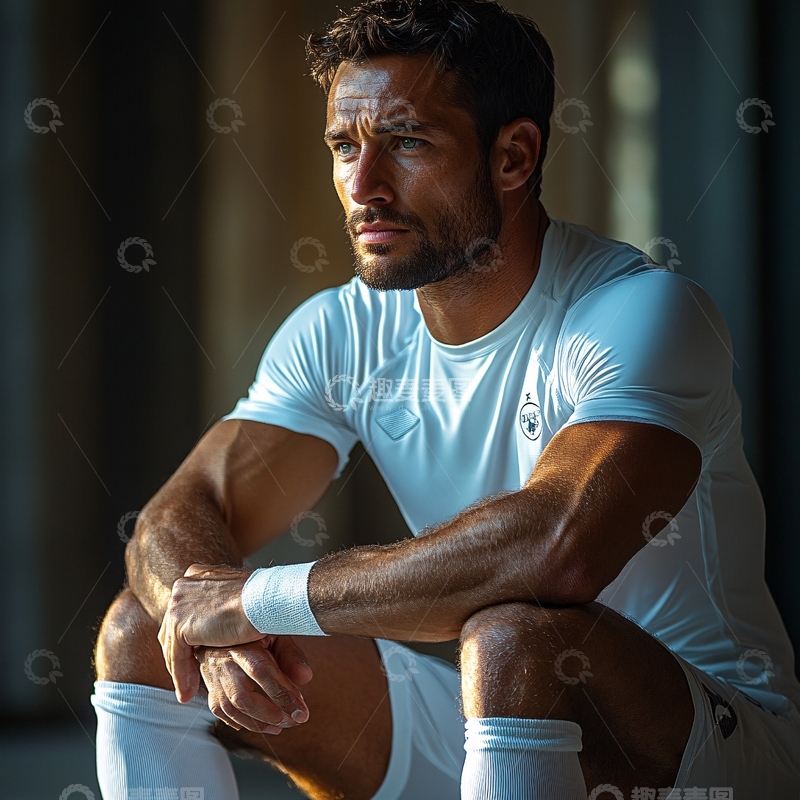 高清大图下载【趣麦麦图】男模运动装