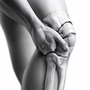 足球运动员膝盖检查